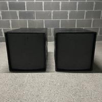 Coppia subwoofer passivi 18” (RCF - Martin Audio)