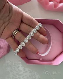 Swarovski x Ariana Grande Collana Tennis Cuori