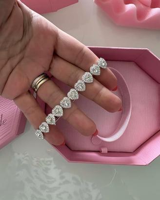Swarovski x Ariana Grande Collana Tennis Cuori