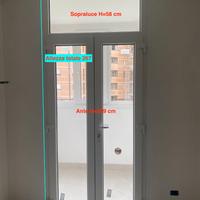 Porta finestra in PVC