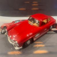 Mercedes 300 sl BBURAGO scala 1/18