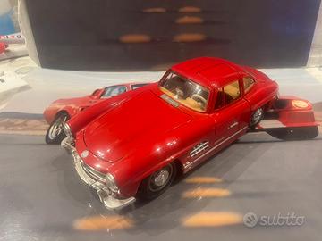 Mercedes 300 sl BBURAGO scala 1/18