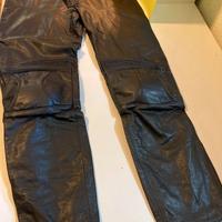 pantaloni AXO in pelle da moto tg. 54