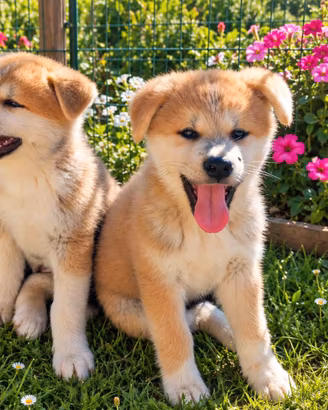 Cuccioli di akita inu