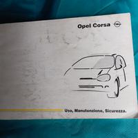 libretto Opel Corsa 1998