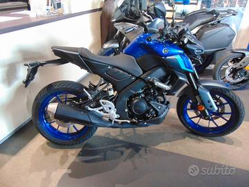 Yamaha Mt 125 nuova blu cv 15 peso 142 Euro 5 più