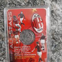 Milan all stars card cd 2000-01