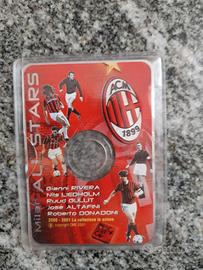 Milan all stars card cd 2000-01