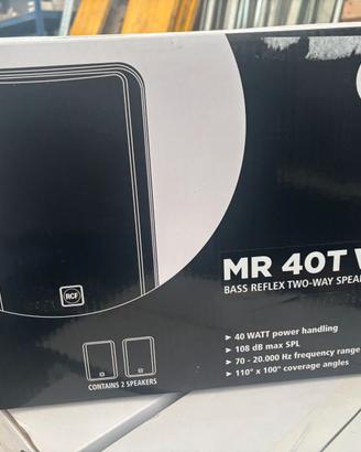 Casse acustiche RCF MR 40T W
