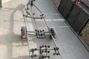 Rimorchio carrello portabarca TALARC 1.200 kg