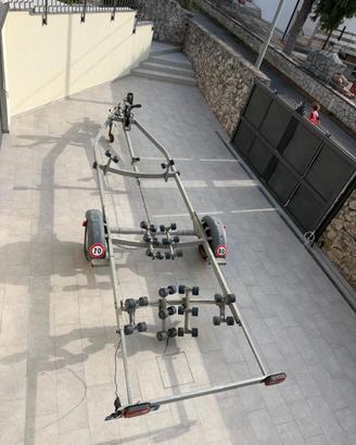Rimorchio carrello portabarca TALARC 1.200 kg