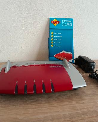 Modem in fibra ottica AVM FritzBox 5490