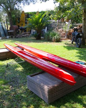 Patino Rematore (Skiff singolo)+Remi in Carbonio