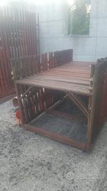 Vendita elementi vari di ponteggio usato