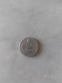 5 lire delfino 1953