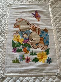 trapunta per culla bambini 0-3 anni