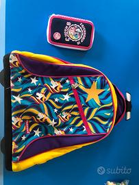 Cartella scuola Trolley e astuccio bambino scuola