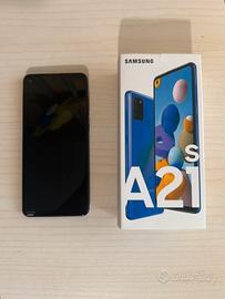 Samsung Galaxy A21s-funzionante-schermo rotto