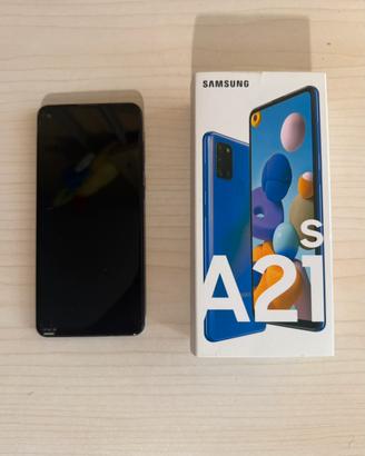 Samsung Galaxy A21s-funzionante-schermo rotto