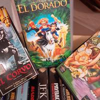 lotto VHS Disney, azione, horror, videocassette 