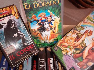 lotto VHS Disney, azione, horror, videocassette 