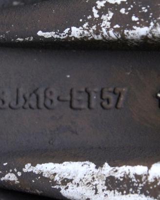 7L5601025C SET 4 CERCHI IN LEGA DA 18 POLLICI 5 FO
