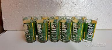 Ice Tea Lemon Peach Set 12 Bicchieri Vintage Pubbl