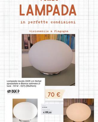 Lampada vetro