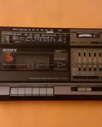 Sony CFS-1000L Boombox Radio Stereo vintage