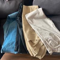 Pantaloni jeans da uomo, tg 50, disabile