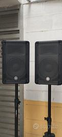 Coppia Yamaha DBR10 + Sub QSC KS118 3600W 