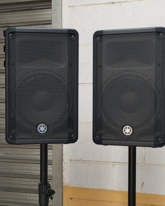 Coppia Yamaha DBR10 + Sub QSC KS118 3600W 