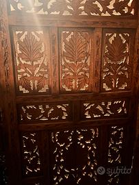 Paravento balinese moucharabieh