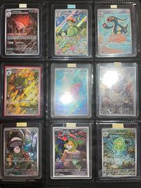 Carte Pokémon illustrazioni rare vari set