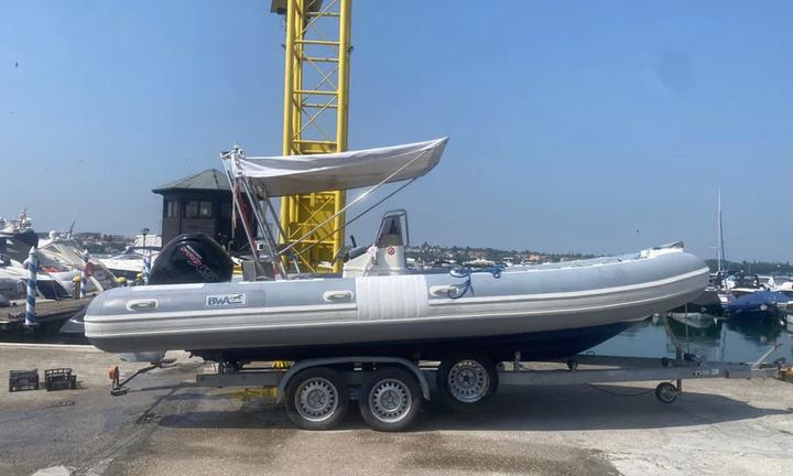 Gommone bwa 650 mercury 150