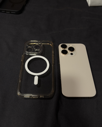 iphone 16 pro 128gb desert titanium + mag safe
