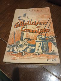 Libro storico 1946 Cattolicesimo o Comunismo raro