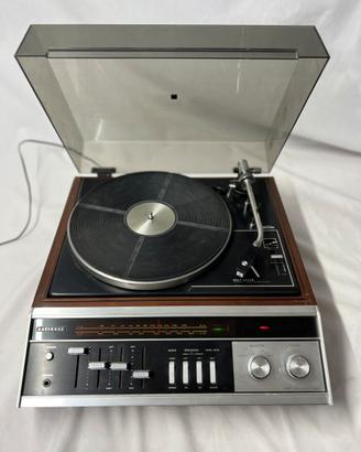 Amplificatore e Giradischi National