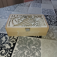 Scatola in legno portaoggetti