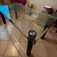 tavolo in cristallo Zanotta