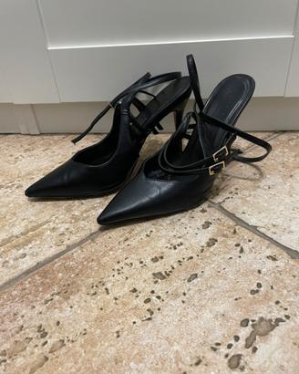 Slingback primadonna con cinturini