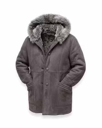 Montone Shearling Indios Grigio