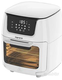 Forno friggitrice ad aria 12 L 1800 W bianca
