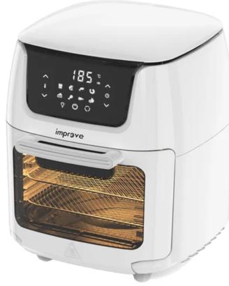 Forno friggitrice ad aria 12 L 1800 W bianca