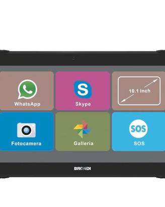 TABLET AMICO BRONDI 10.1 DUAL SIM NERO NUOVO