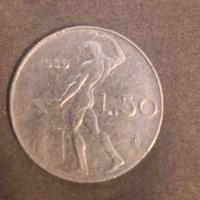 Moneta L.50 DEL 1959