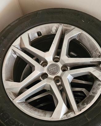 cerchi e Pneumatici  audi Q5 come nuovi