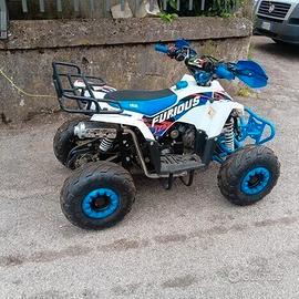 QUAD FURIOUS 125 R6 BLU