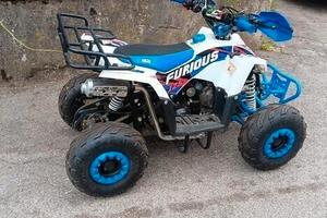 QUAD FURIOUS 125 R6 BLU