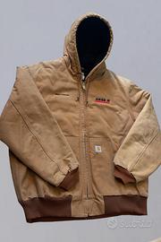 Carhartt Active Jacket Vintage Hamilton Brown L/XL